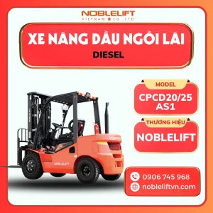 Xe Nâng Dầu Ngồi Lái 2000-2500kg CPCD20/25-AS1 Noblelift