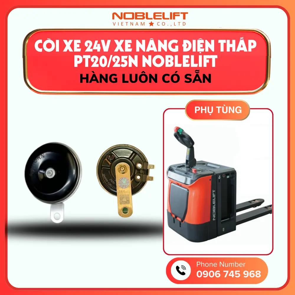 Phụ Tùng Xe Nâng Điện Thấp 2000kg –  2500kg PT20/25N Noblelift