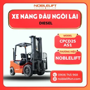 Xe Nâng Dầu Ngồi Lái 2500kg CPCD25-AS1 Noblelift