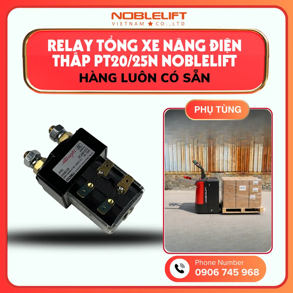 Phụ Tùng Xe Nâng Điện Thấp 2000kg –  2500kg PT20/25N Noblelift