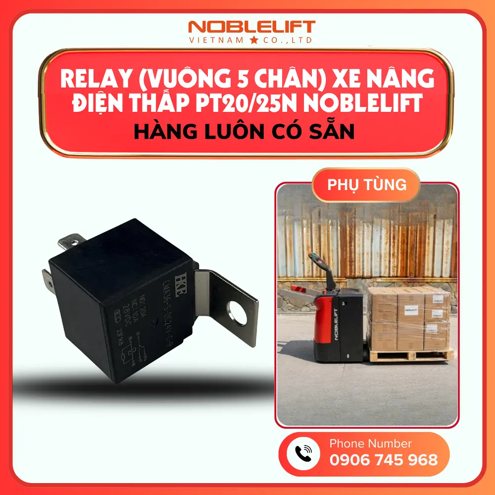 Phụ Tùng Xe Nâng Điện Thấp 2000kg –  2500kg PT20/25N Noblelift