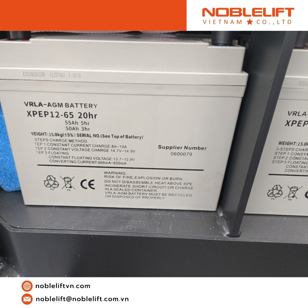 Xe nâng điện tay thấp Noblelift 1.5 tấn EPT15Q