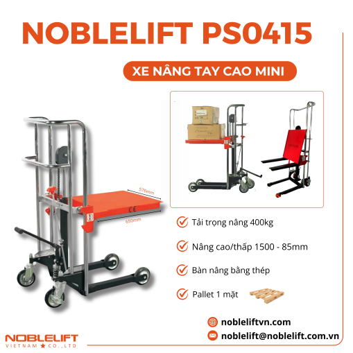 Xe nâng tay cao mini PS0415