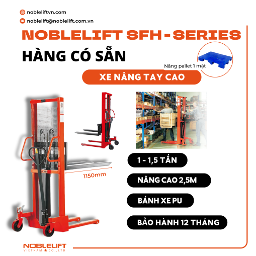 Xe nâng tay cao SFH Noblelift