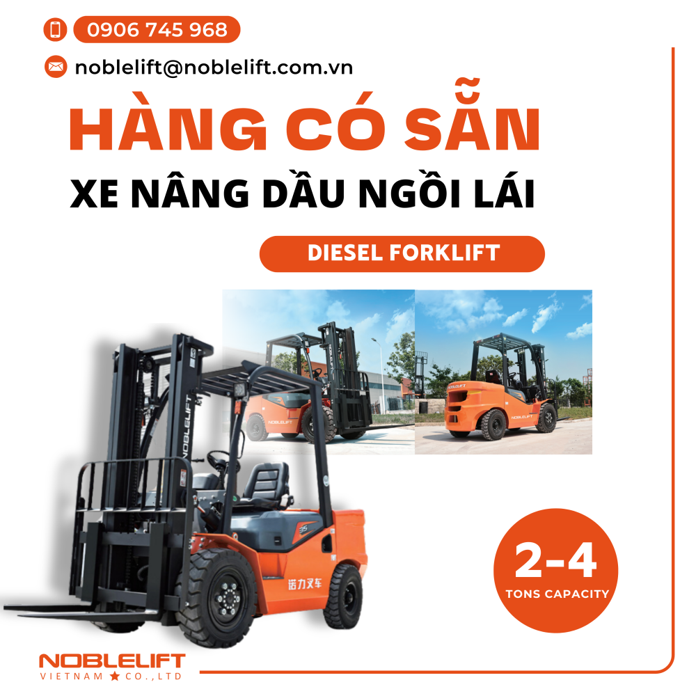 Xe Nâng Dầu Ngồi Lái