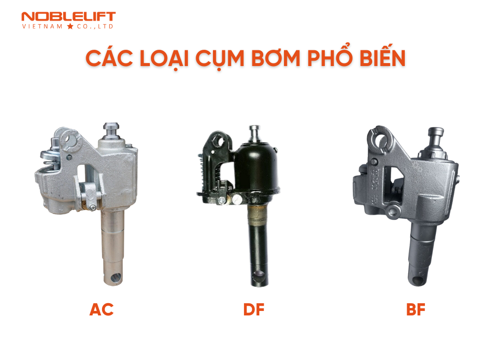 3 loại cụm bơm thủy lực phổ biến hiện nay 