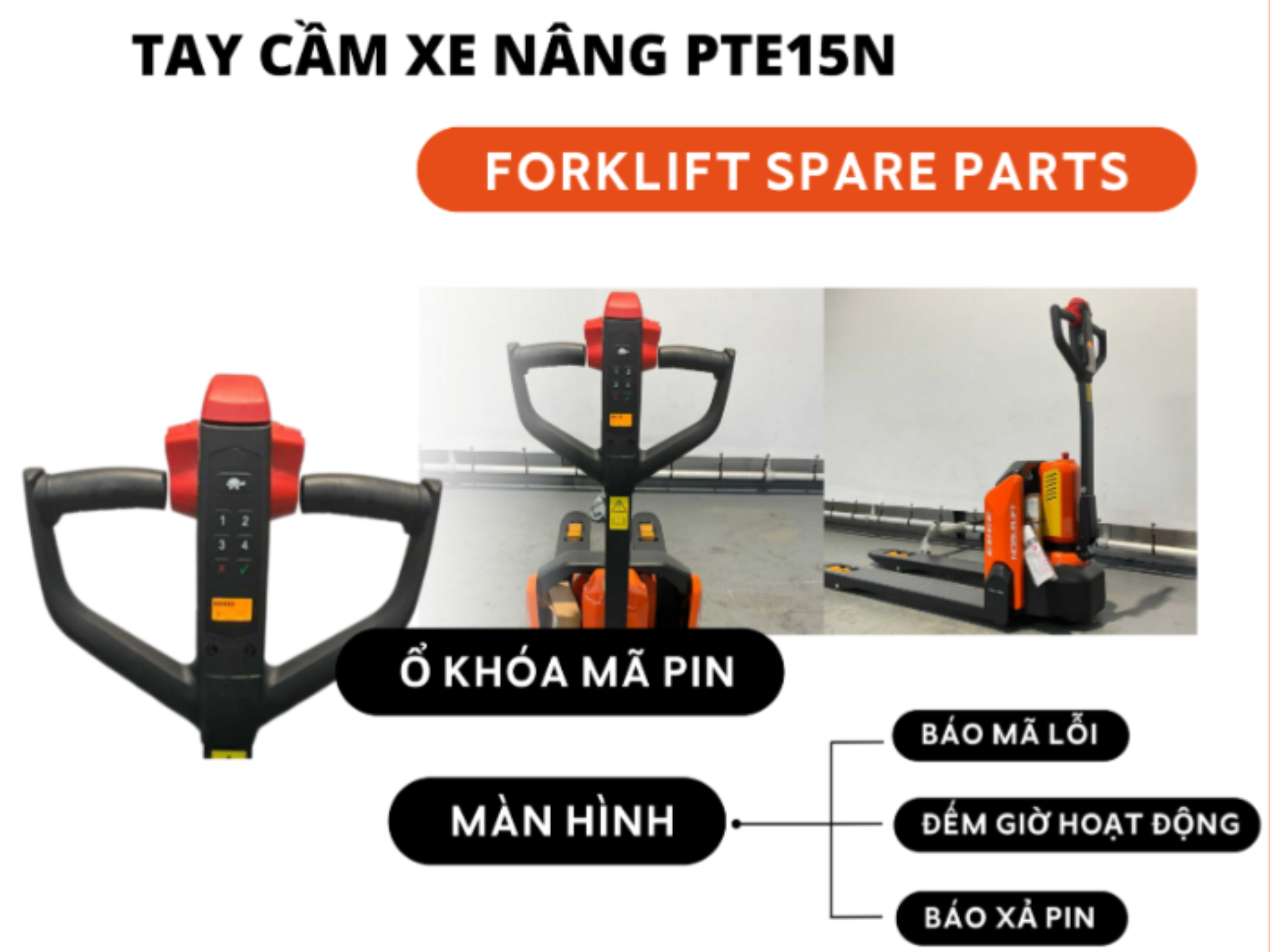 Tầm quan trọng của phụ tùng chính hãng với xe nâng