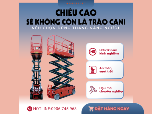 Chiều Cao Không Còn Là Rào Cản Nếu Bạn Chọn Đúng Thang Nâng Người