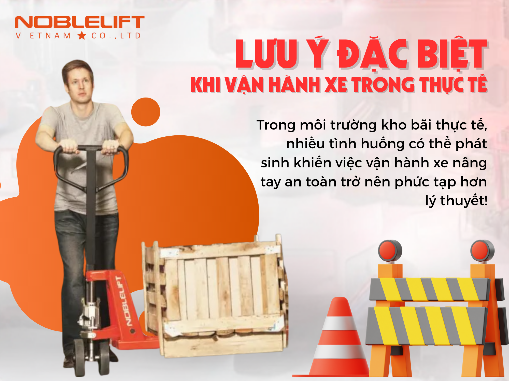 Những Lỗi Thường Gặp Khi Không Vận Hành Xe Nâng Tay An Toàn