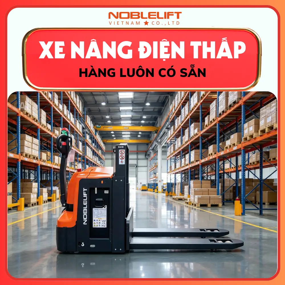 Xe Nâng Điện Thấp 2000kg PT20D Noblelift