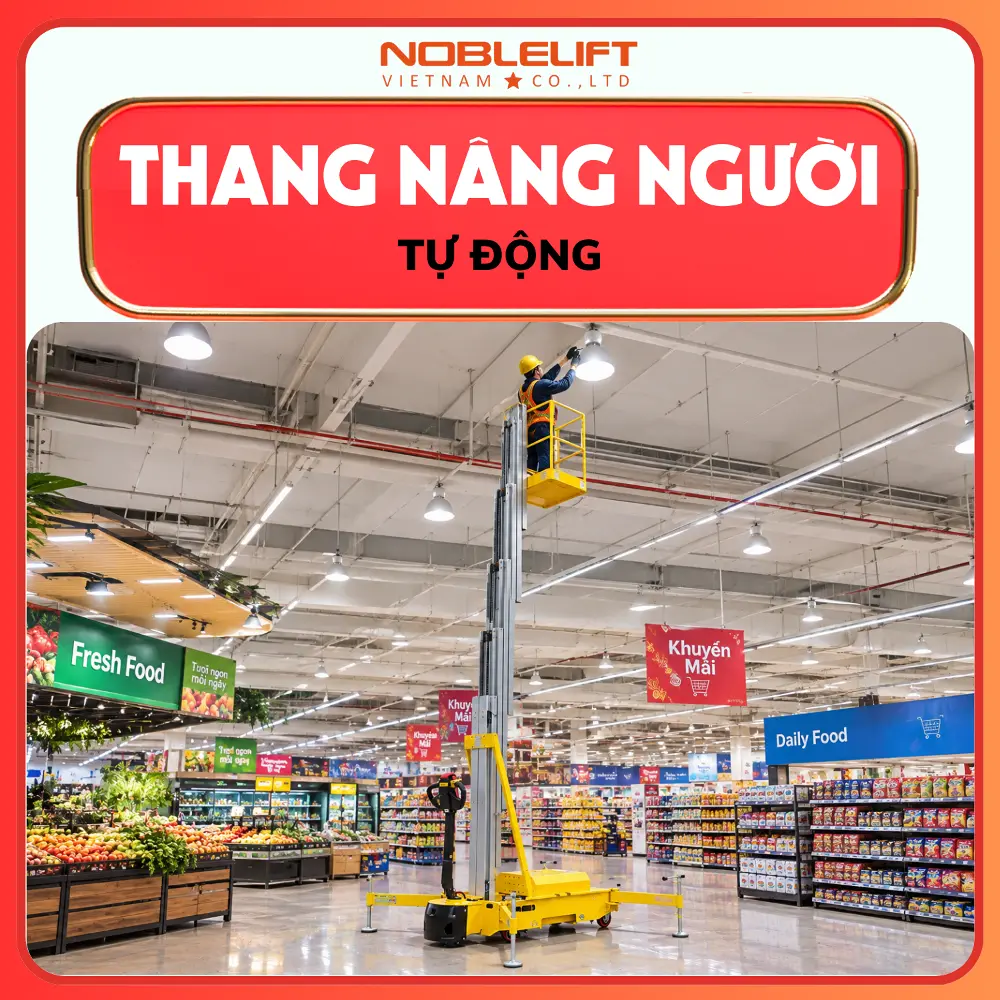 Thang Nâng Người Tự Động 6 – 9m GTWY9-125A Maihui