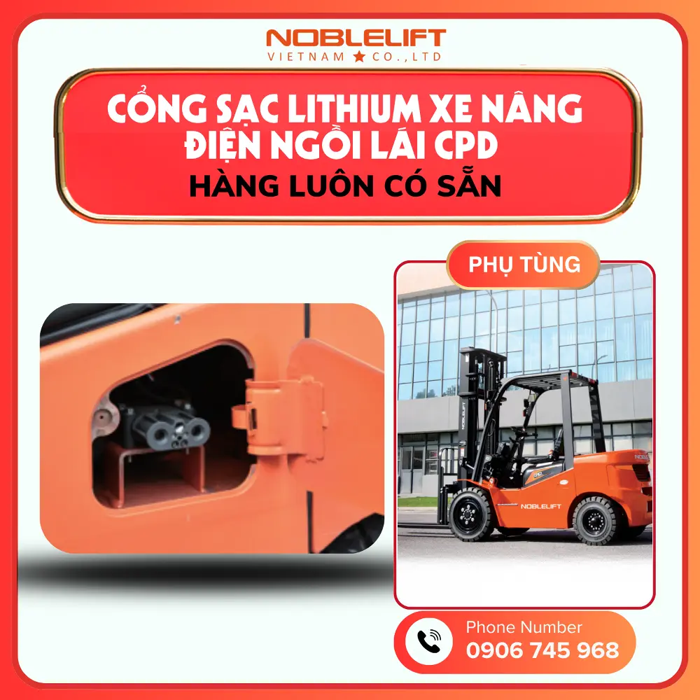 Phụ Tùng Xe Nâng Điện Ngồi Lái 3000kg – 3800kg CPD Noblelift