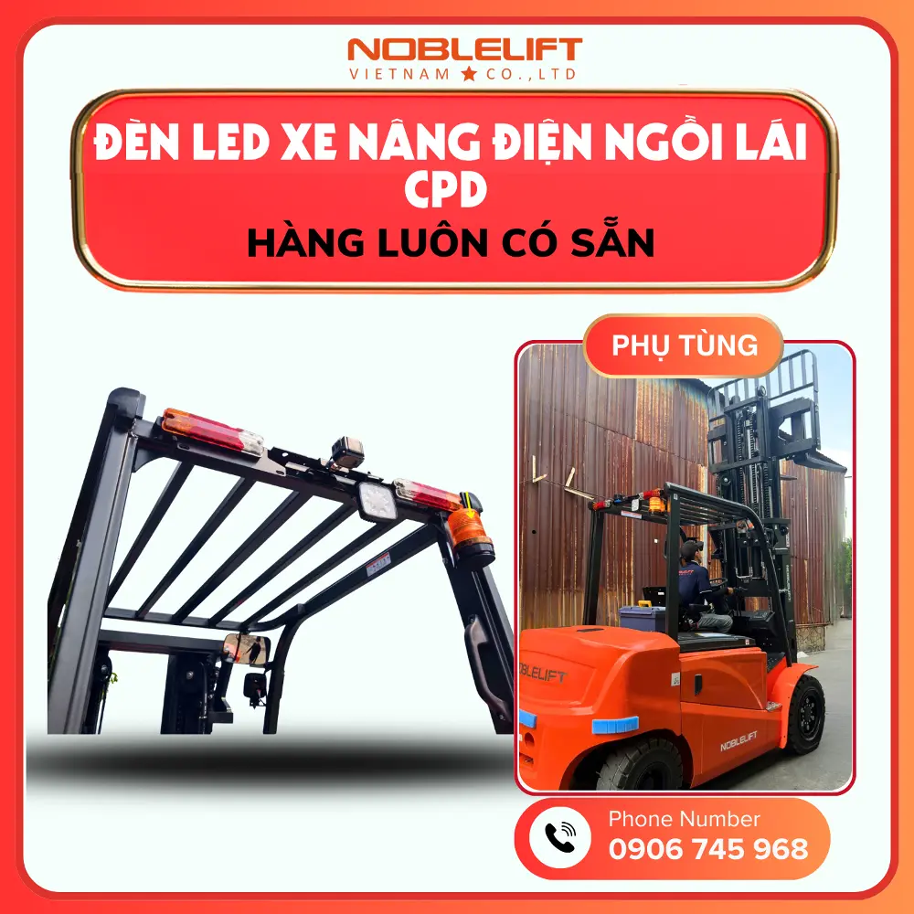 Phụ Tùng Xe Nâng Điện Ngồi Lái 3000kg – 3800kg CPD Noblelift
