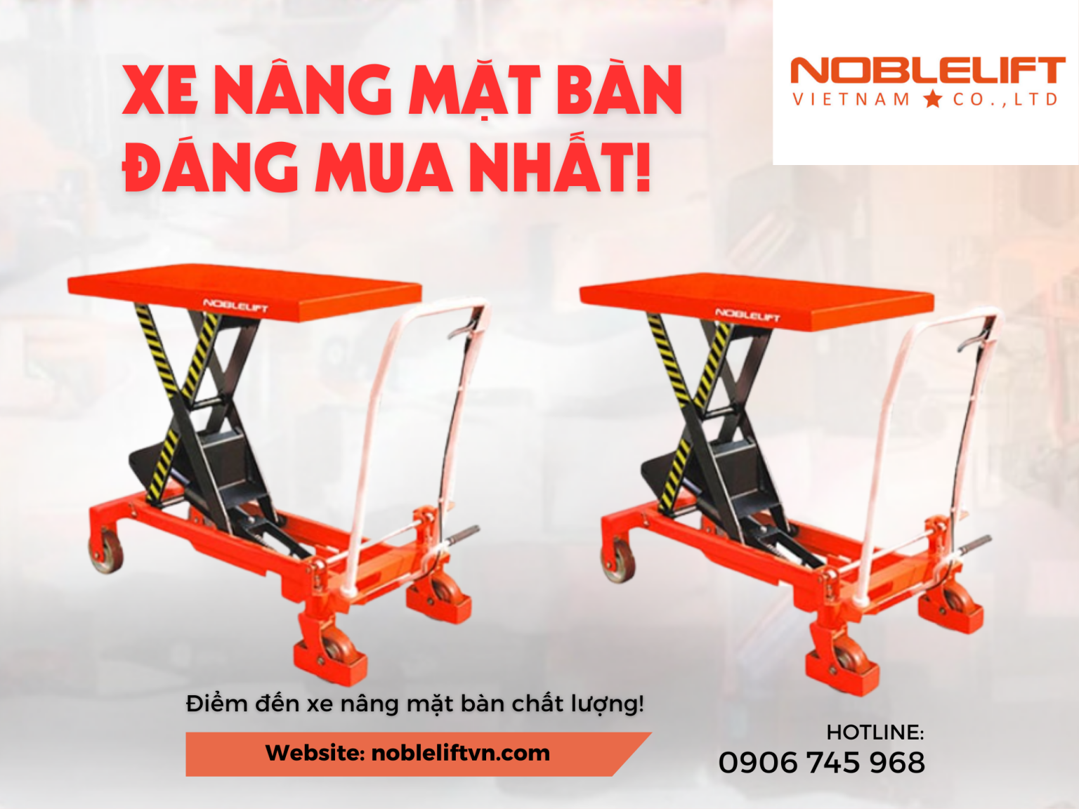 Xe Nâng Mặt Bàn Nào Đáng Mua Nhất Cho Xưởng Cơ Khí Nhỏ?