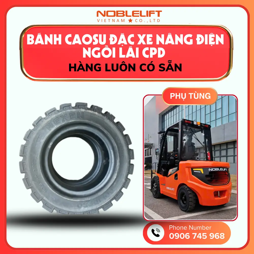 Phụ Tùng Xe Nâng Điện Ngồi Lái 3000kg – 3800kg CPD Noblelift