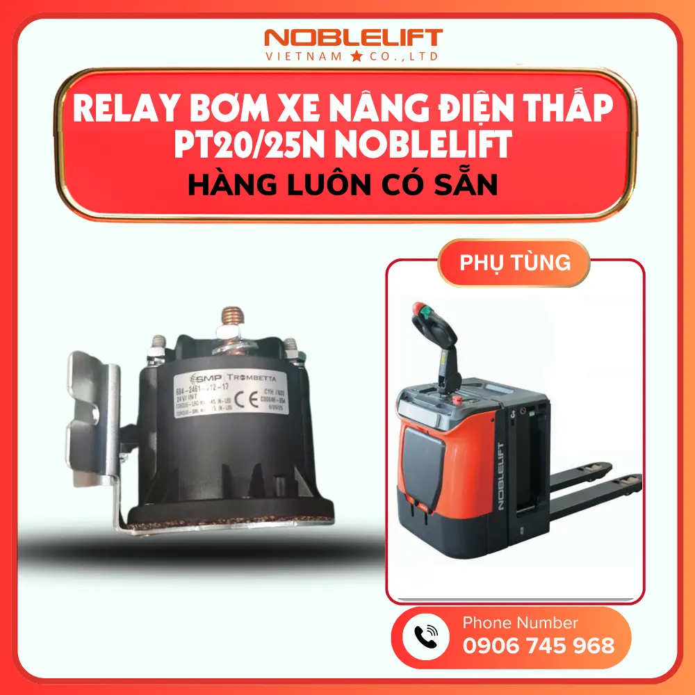 Phụ Tùng Xe Nâng Điện Thấp 2000kg –  2500kg PT20/25N Noblelift
