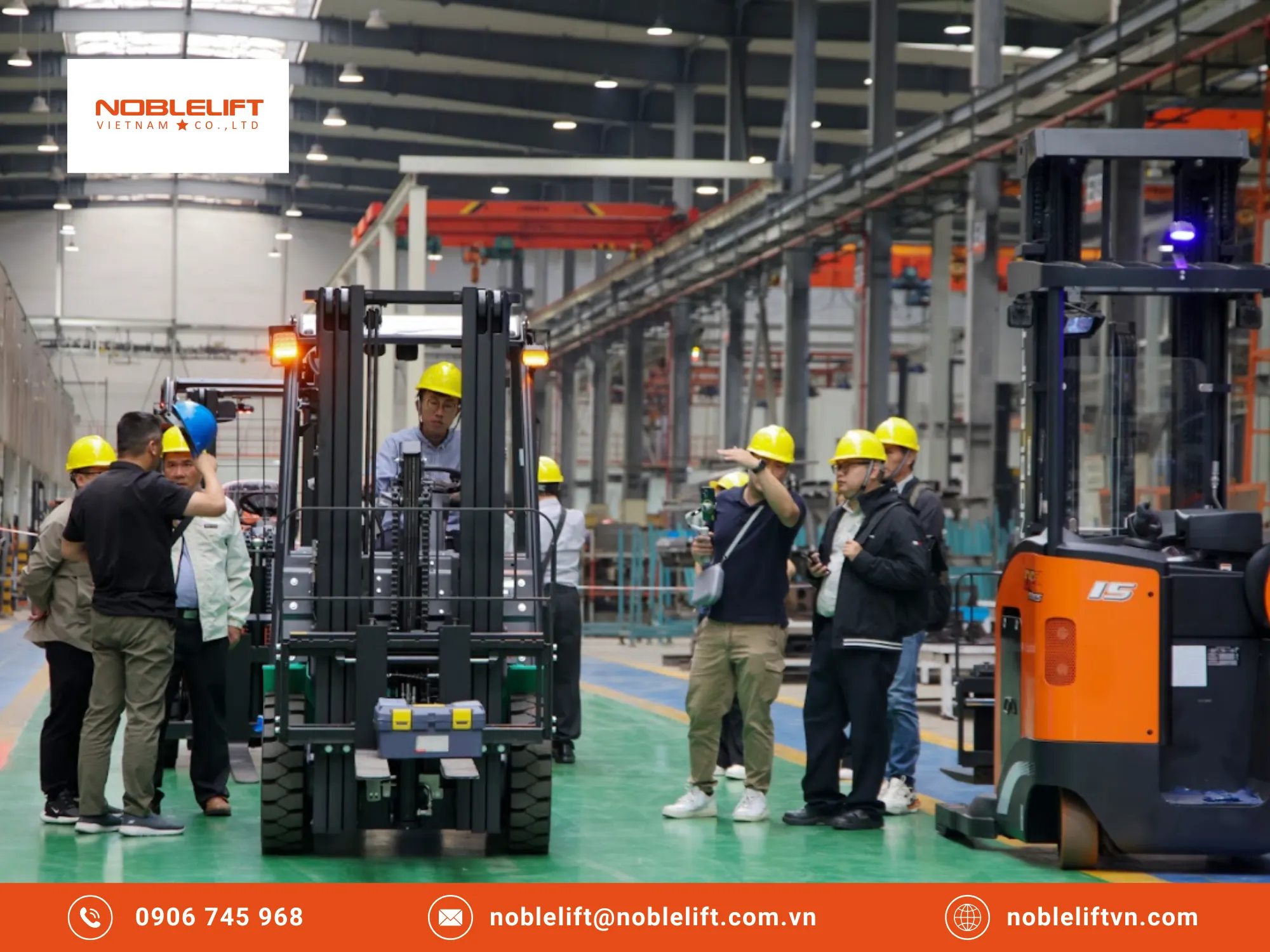 Công Nghệ Lithium Trên Xe Nâng Noblelift Giúp Giảm Chi Phí Vận Hành Cho Doanh Nghiệp