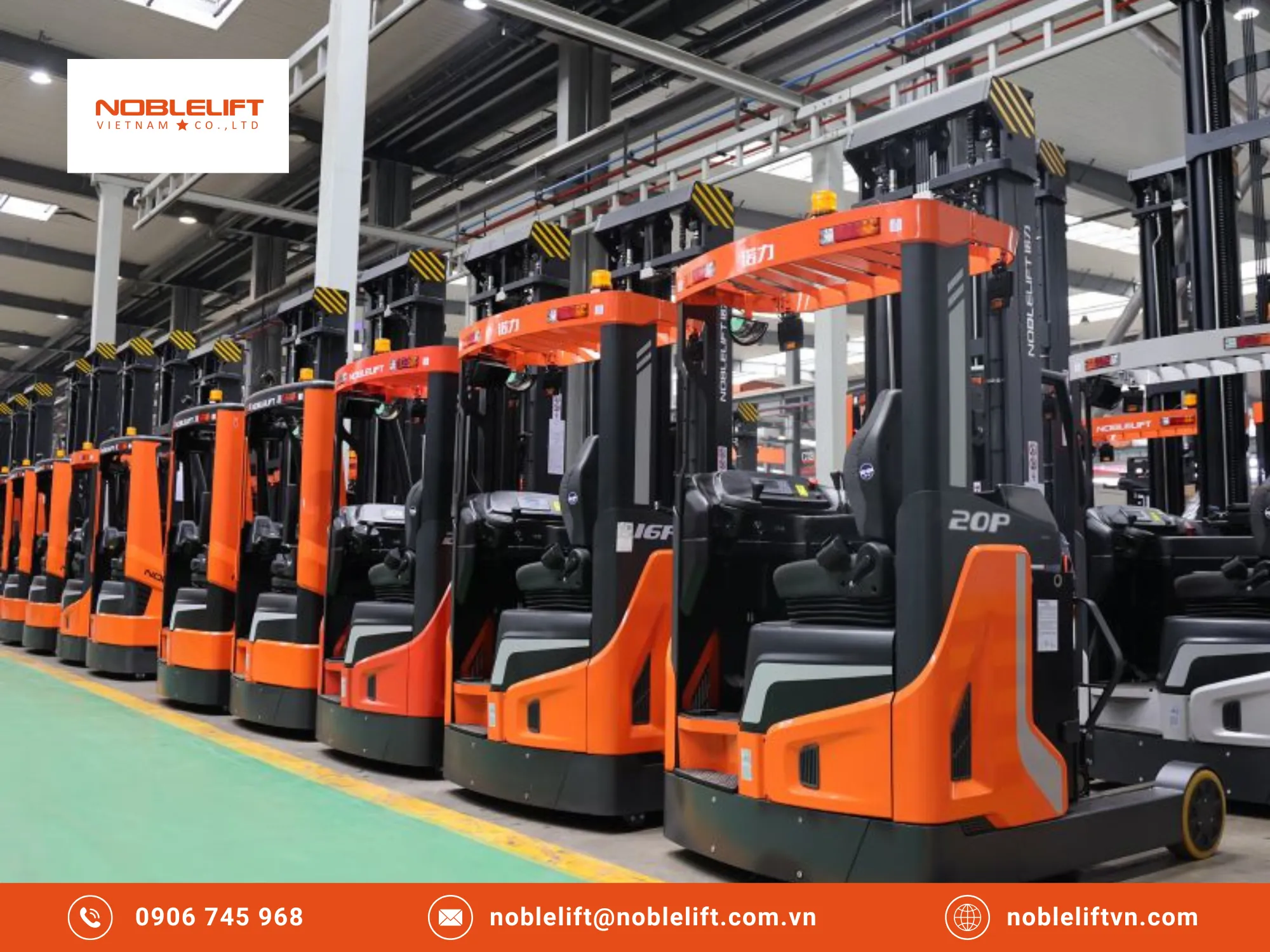 Lợi ích kinh tế đột phá từ dòng xe nâng tiết kiệm điện năng