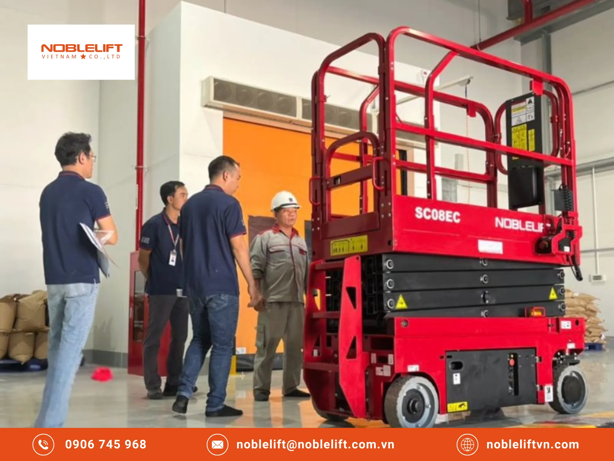 Trải nghiệm vận hành là lý do tiếp tục chọn xe nâng Noblelift