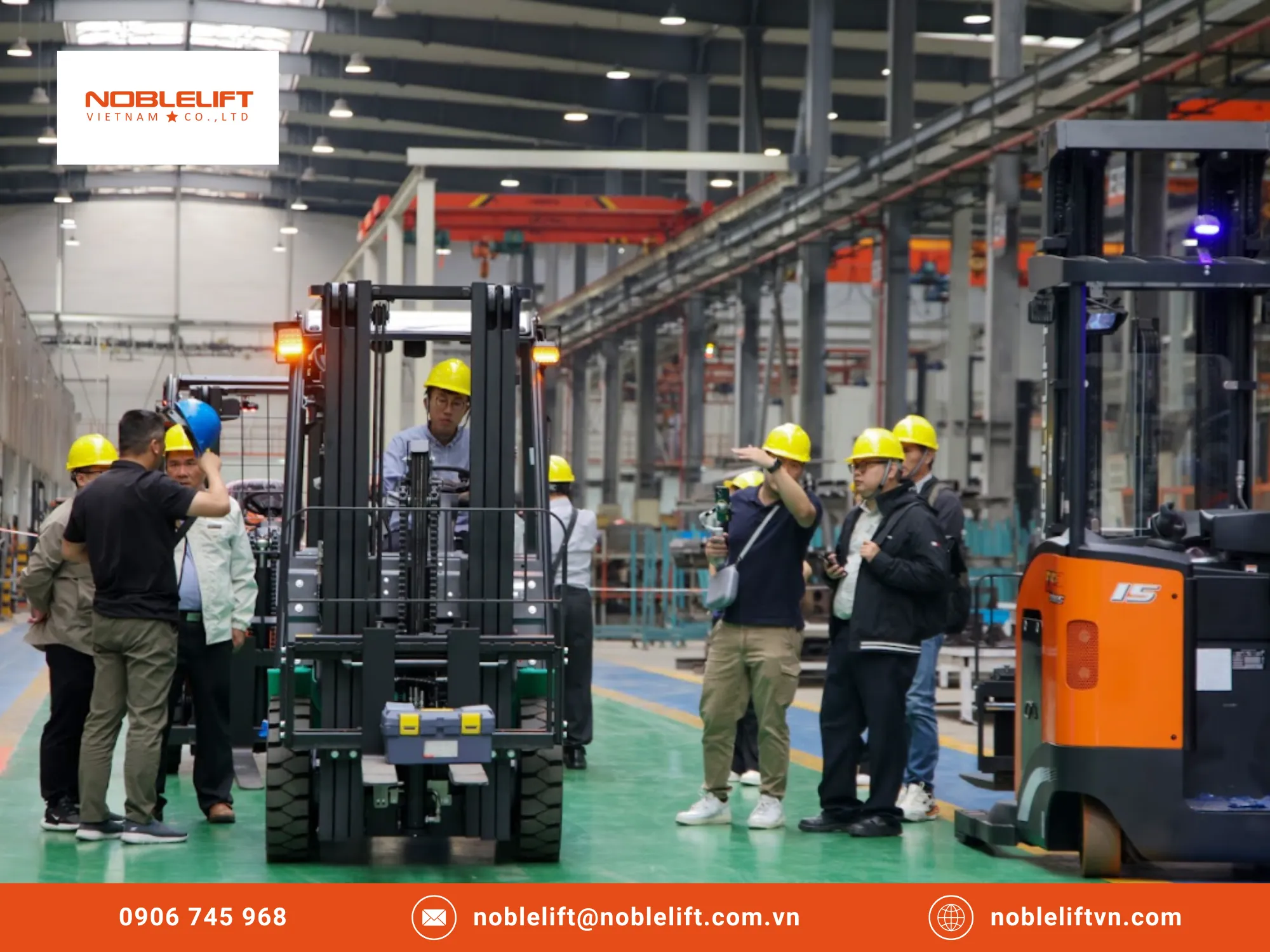 Trải Nghiệm Thực Tế Khi Sử Dụng Xe Nâng Noblelift Từ Khách Hàng