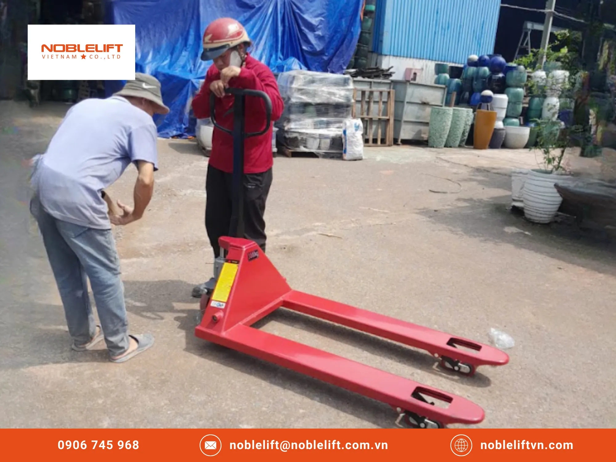 Trường hợp điển hình khách hàng Sử Dụng Xe Nâng Noblelift thành công