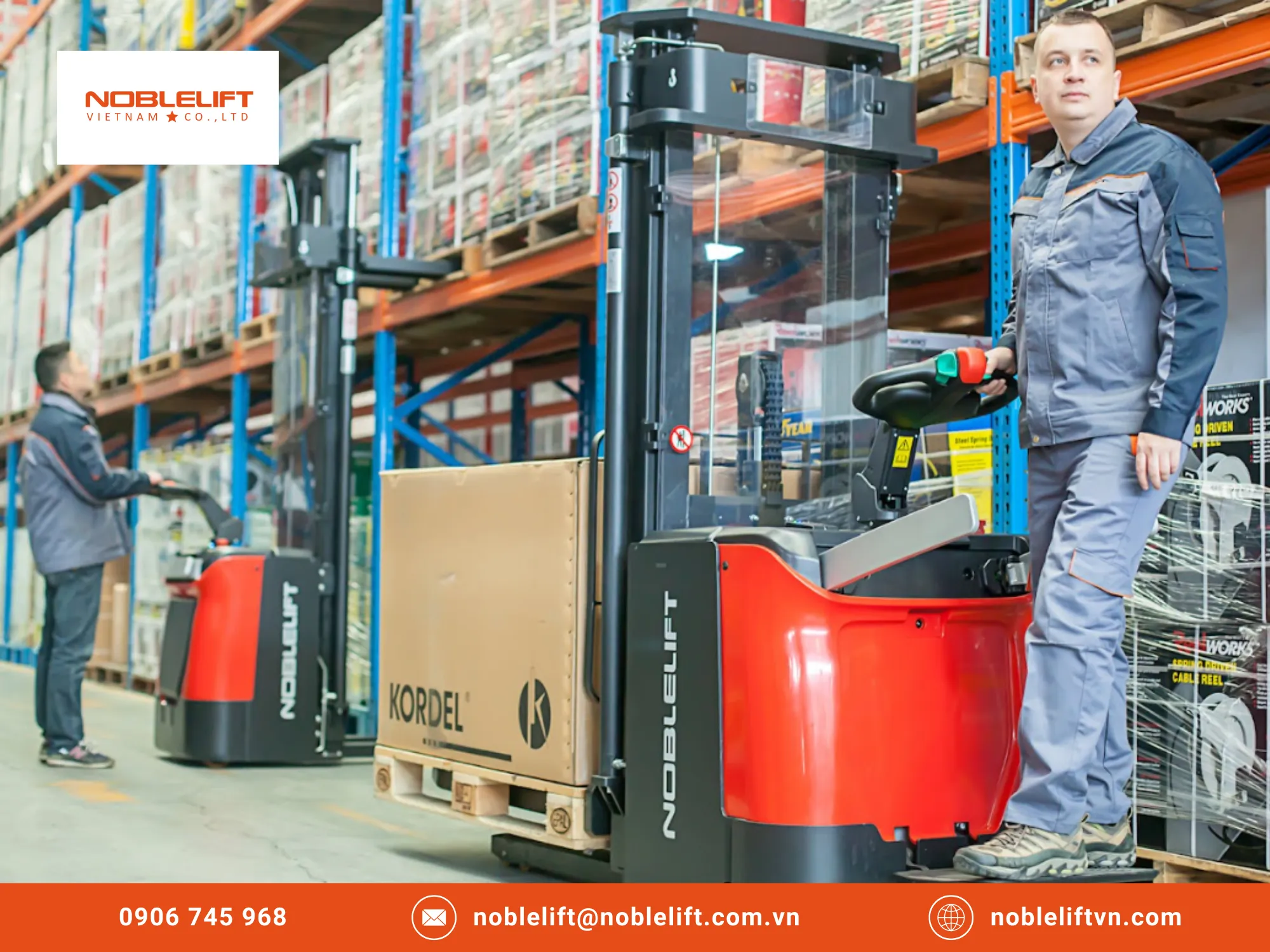 Lý do khách hàng gắn bó và tiếp tục Sử Dụng Xe Nâng Noblelift lâu dài