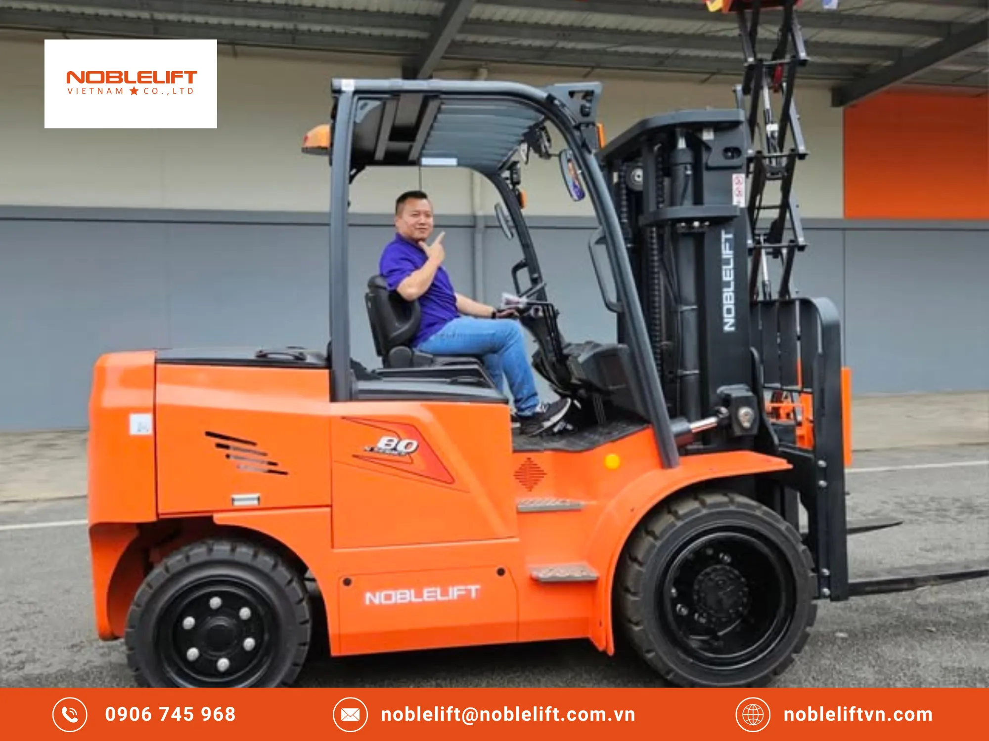 Top 3 Lý Do Khiến Xe Nâng Noblelift Được Doanh Nghiệp Tin Dùng