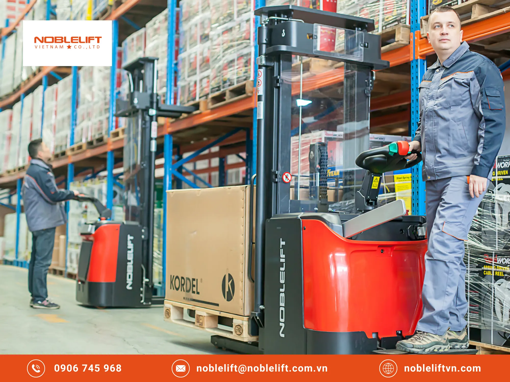 Xe Nâng Noblelift Được Doanh Nghiệp Tin Dùng Nhờ Chất Lượng Vận Hành Ổn Định?