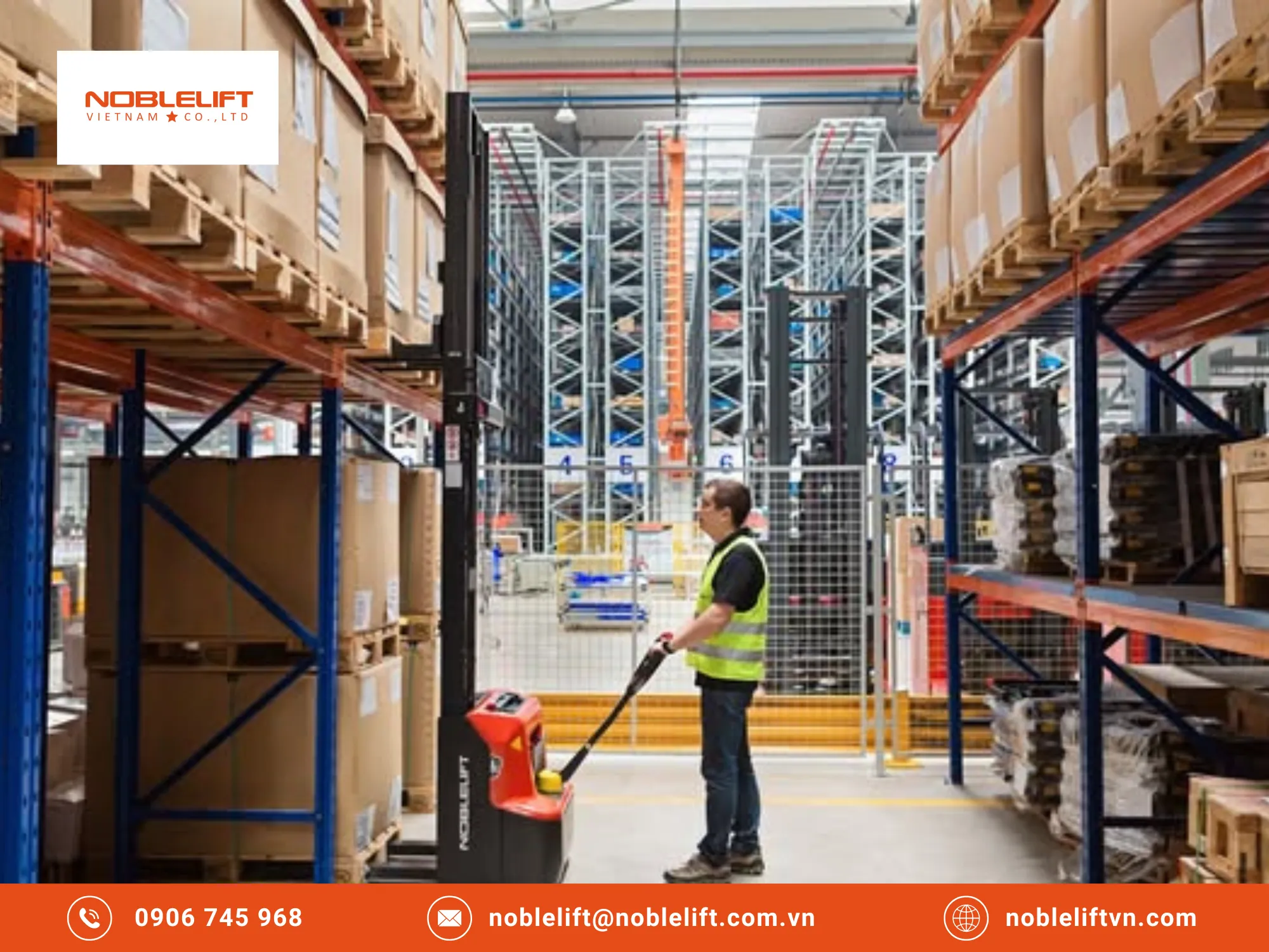 Lý Do Xe Nâng Noblelift Được Doanh Nghiệp Tin Dùng Khi Xét Đến Độ Bền & Tuổi Thọ Cao?