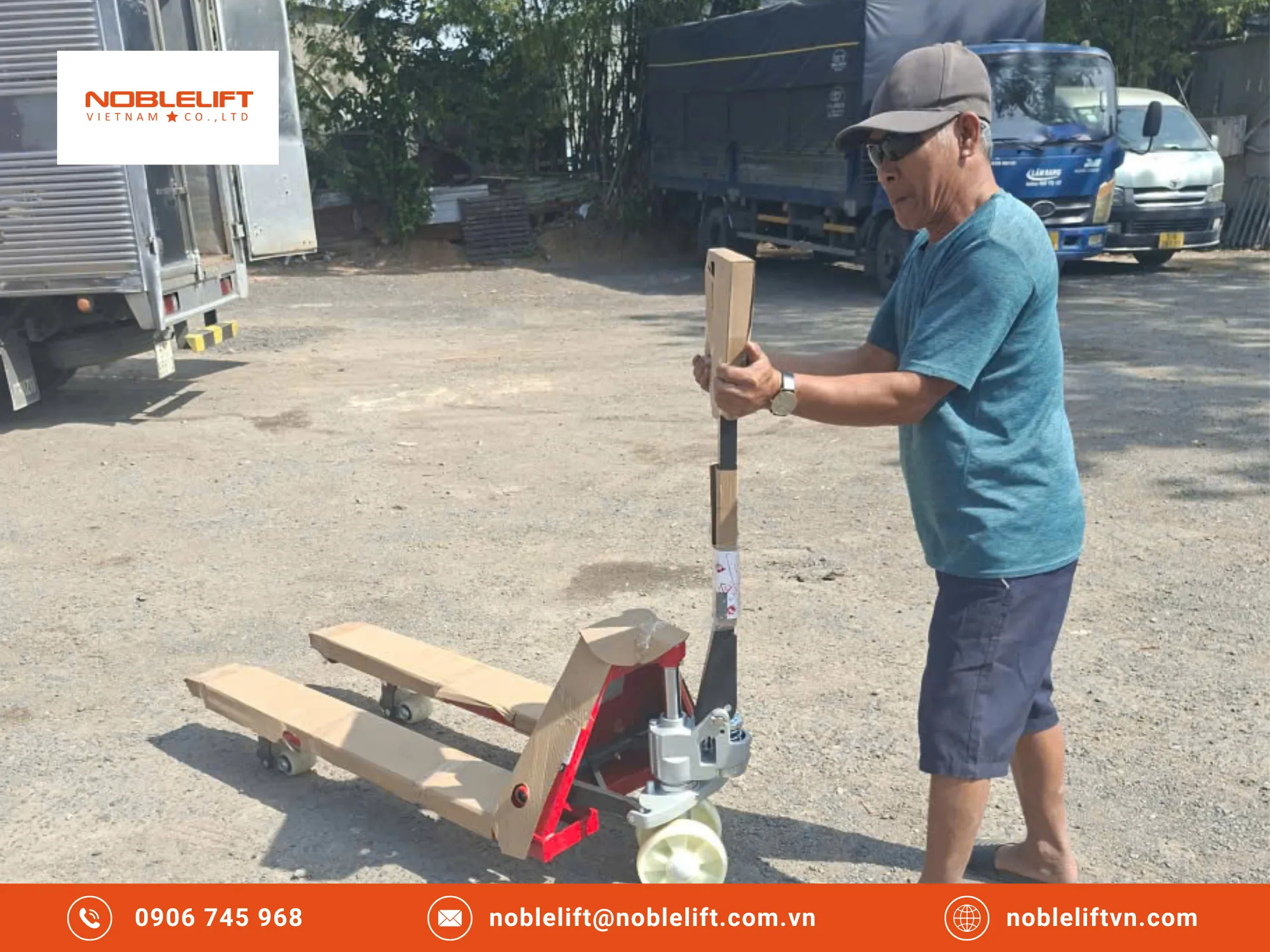 Tính an toàn được chứng minh trong câu chuyện về xe nâng Noblelift