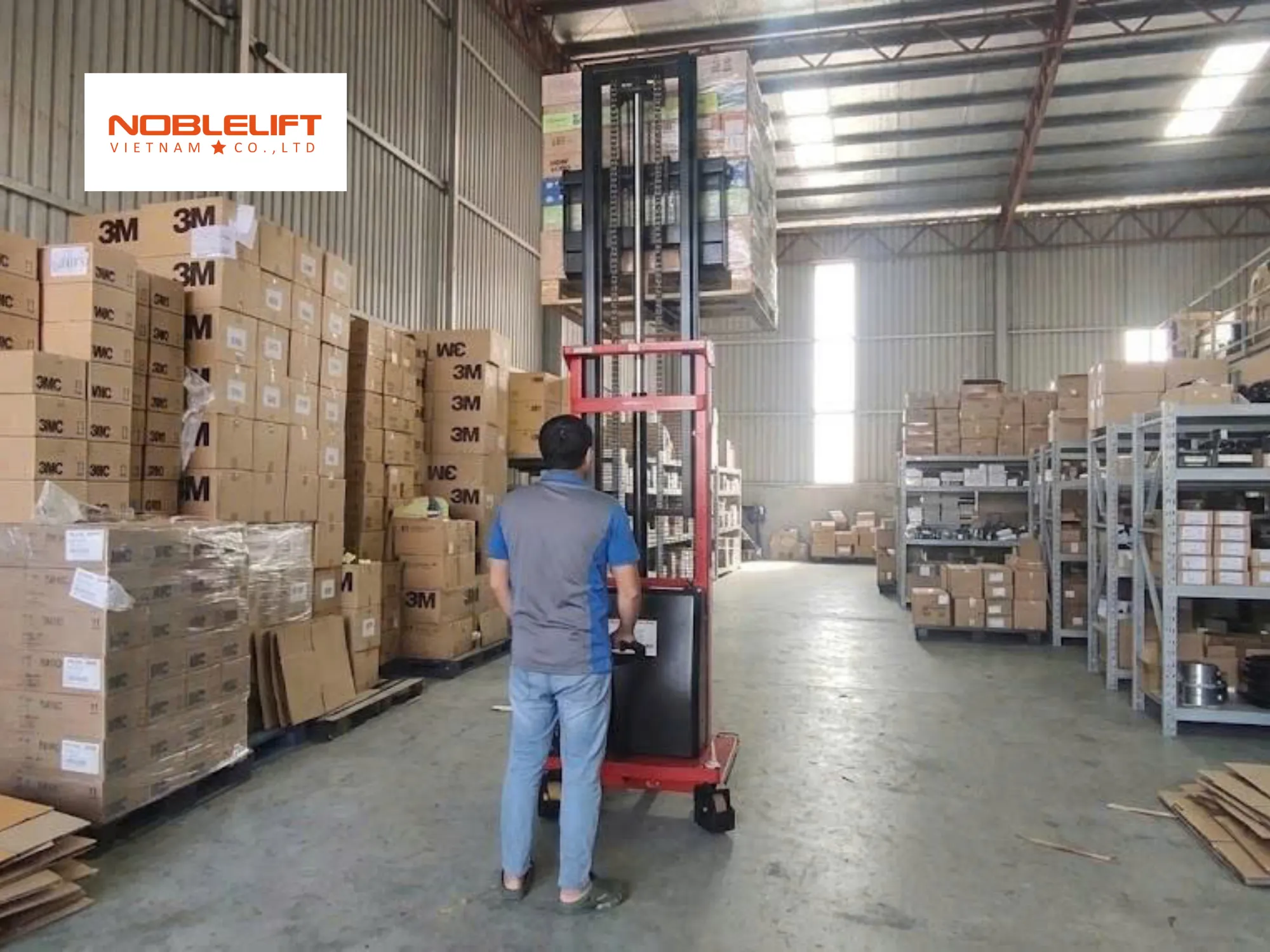 Đột phá kiểm soát an toàn từ công nghệ mới nhất được tích hợp vào xe nâng