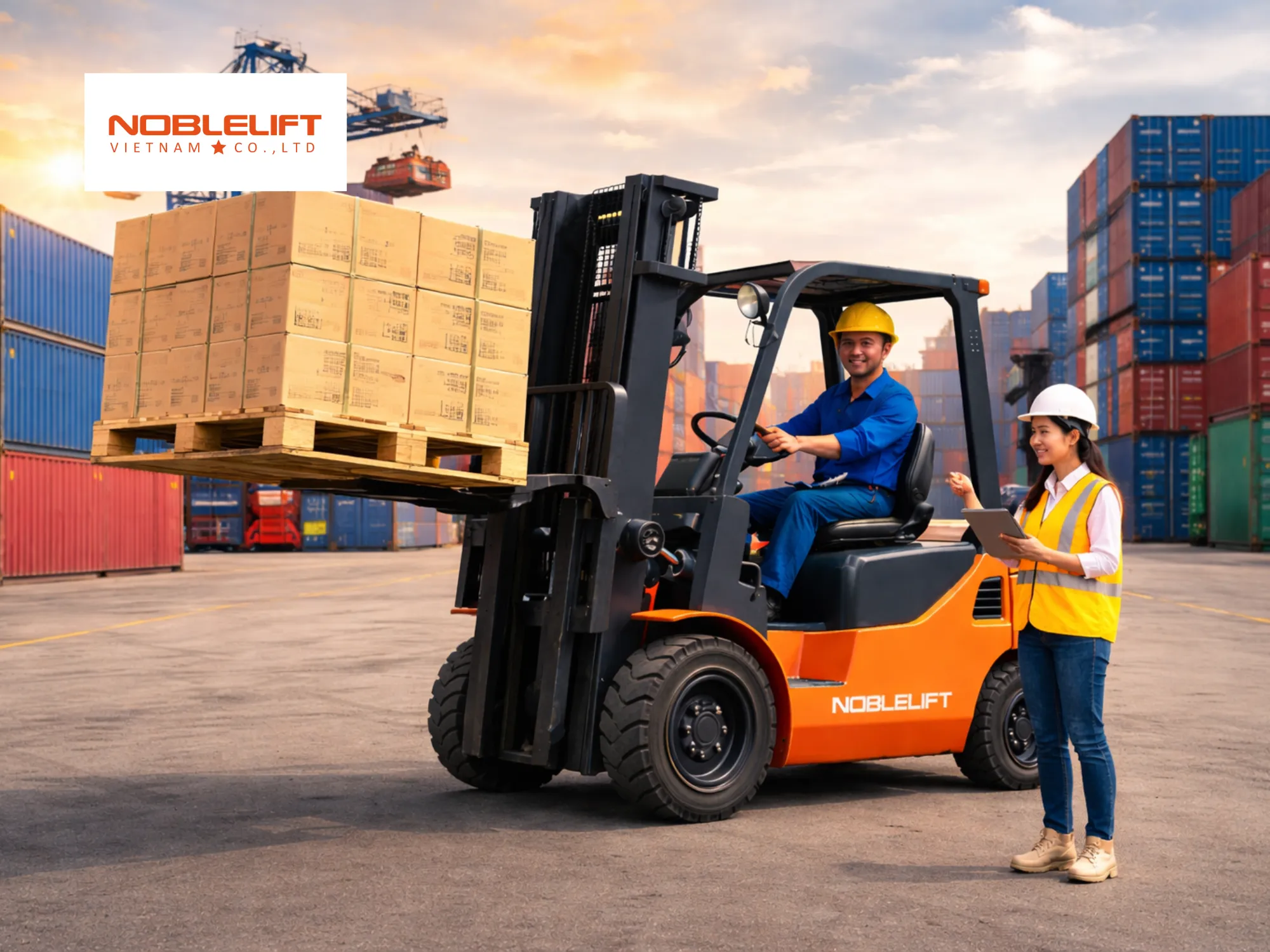 Quản lý số hóa nhờ công nghệ mới nhất được tích hợp vào xe nâng hiện nay