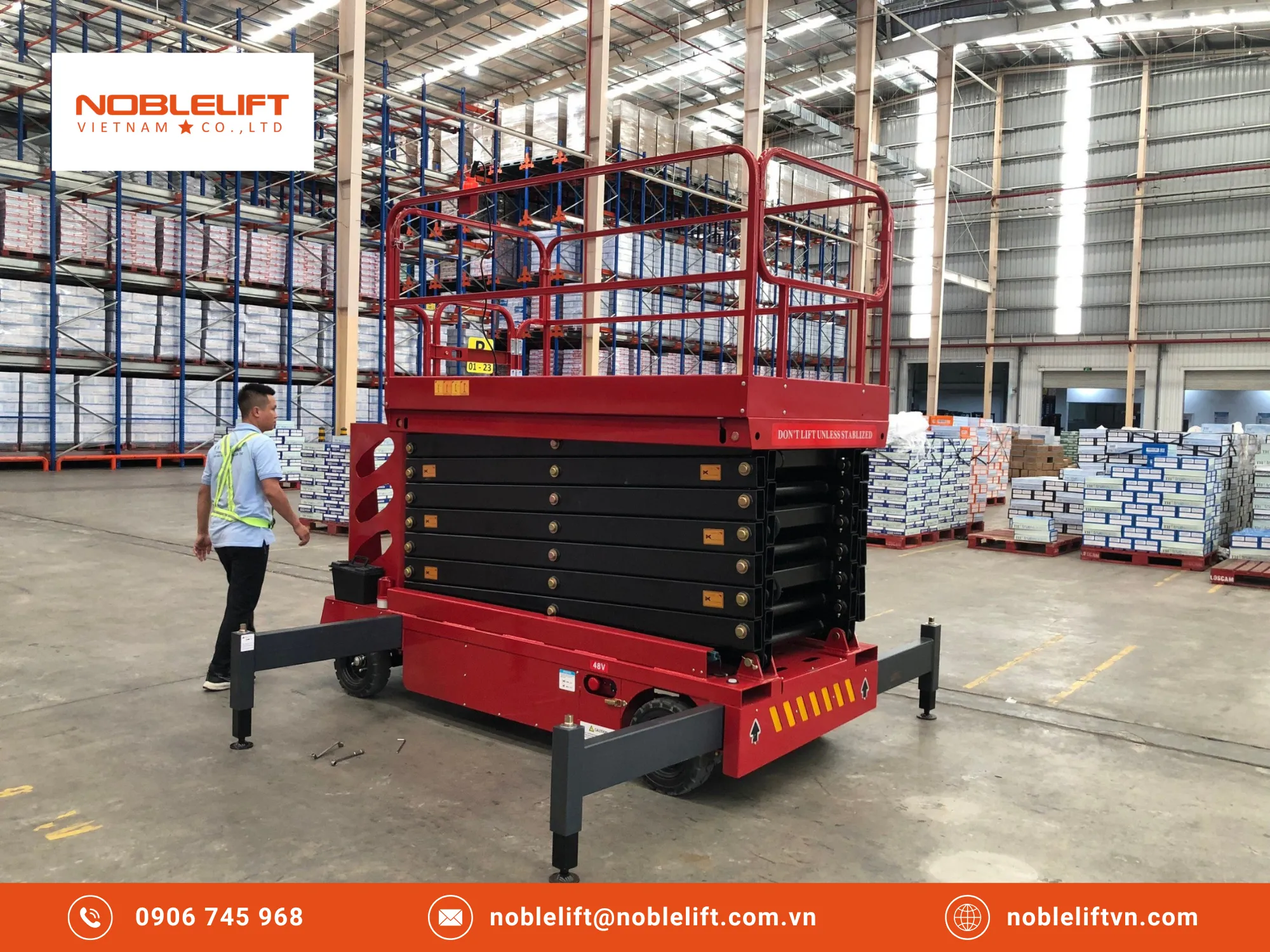 Tiêu chuẩn dịch vụ tại đại lý ủy quyền thang nâng người Noblelift năm 2026