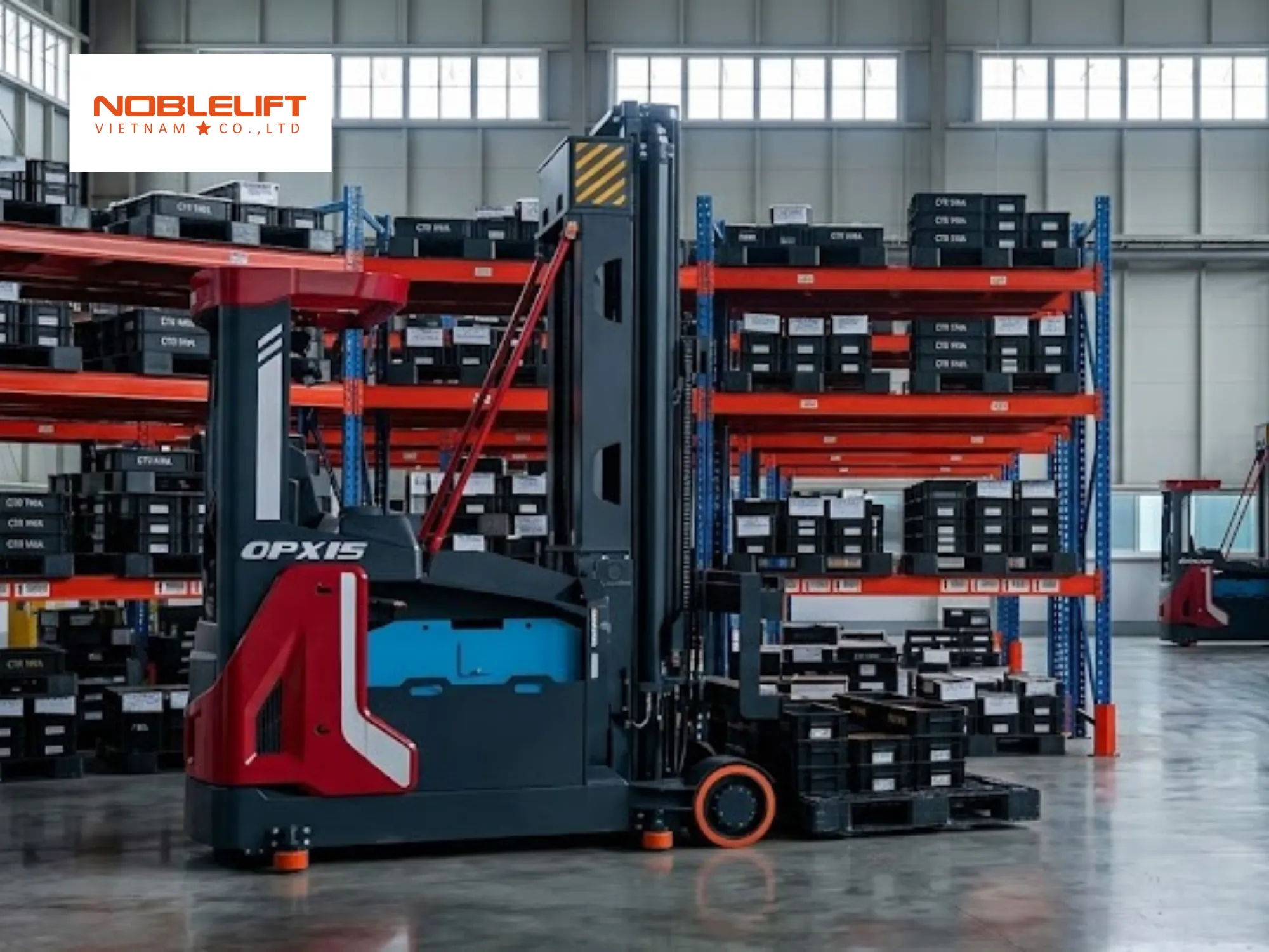 Chuẩn hóa quy trình nhằm đột phá hiệu suất kho 4.0 nhờ xe nâng điện