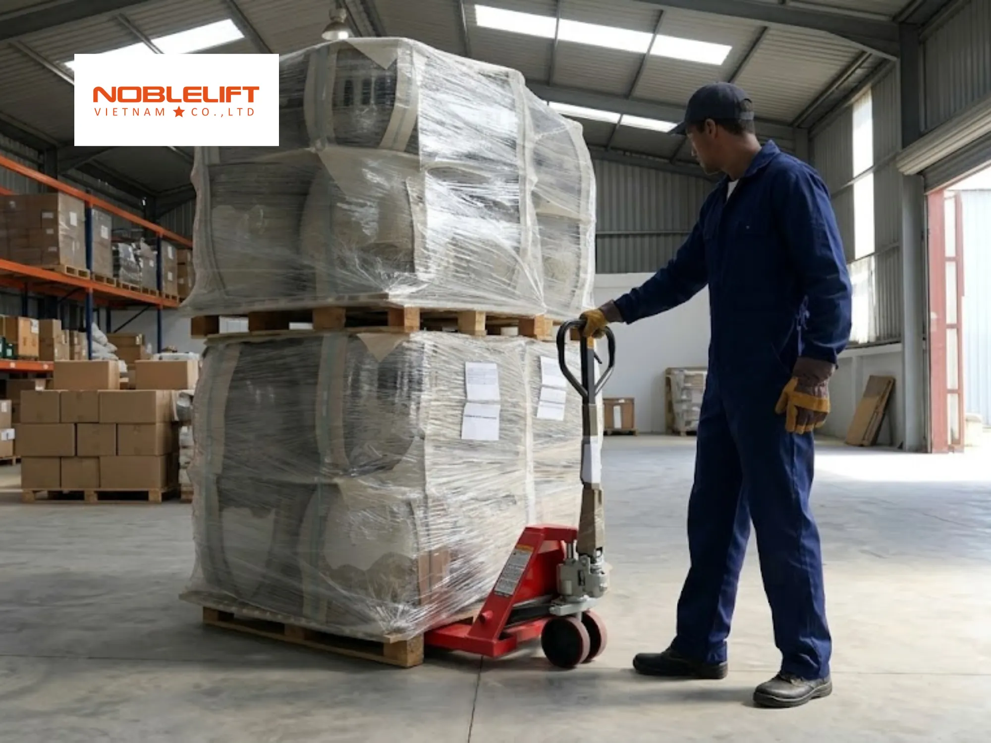 Nhóm xe nâng tay cơ khí thuộc xe nâng Noblelift chính hãng giá tốt