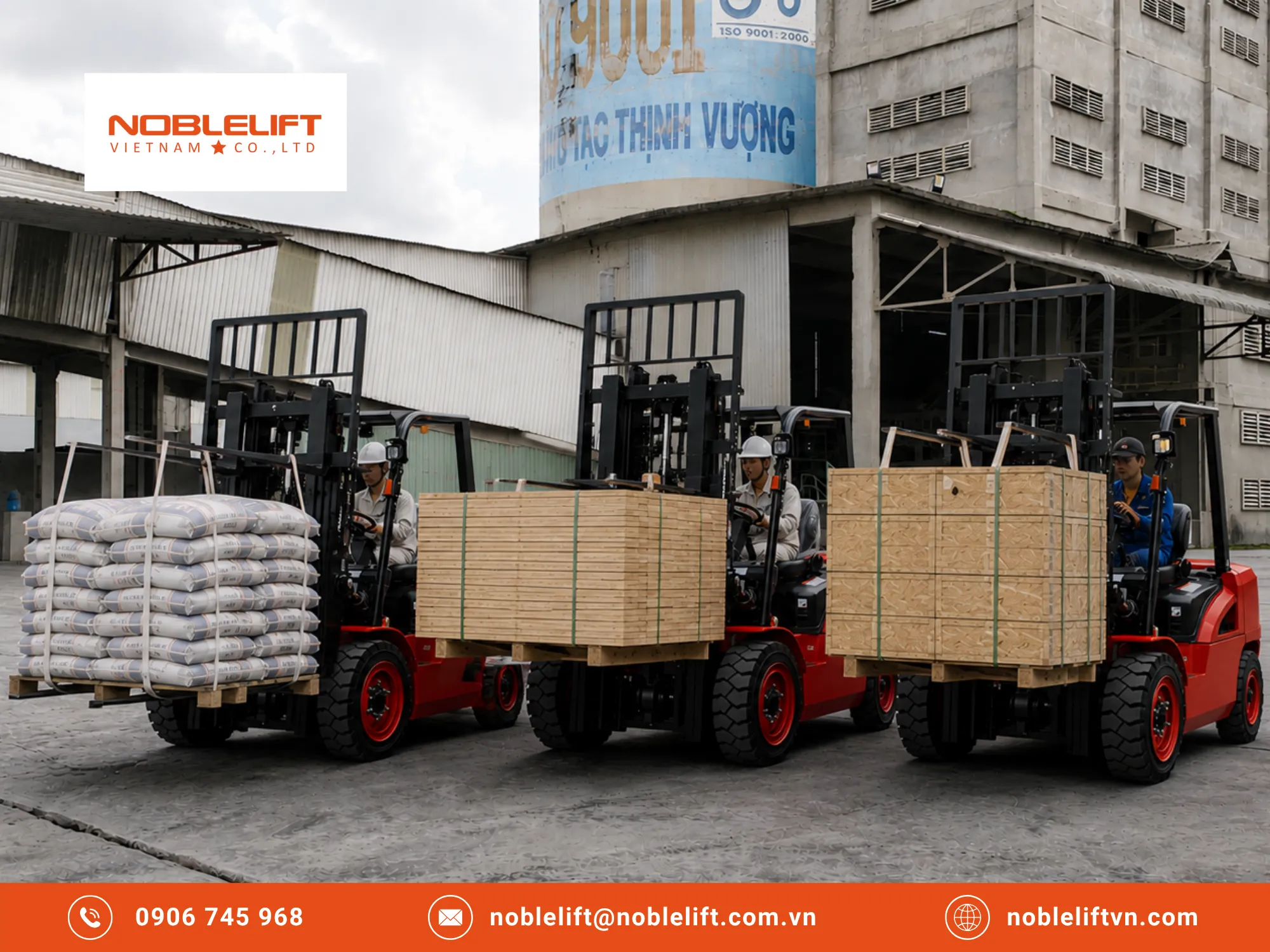 Giải pháp từ Noblelift tích hợp hệ thống cảm biến an toàn trên xe nâng ngồi lái