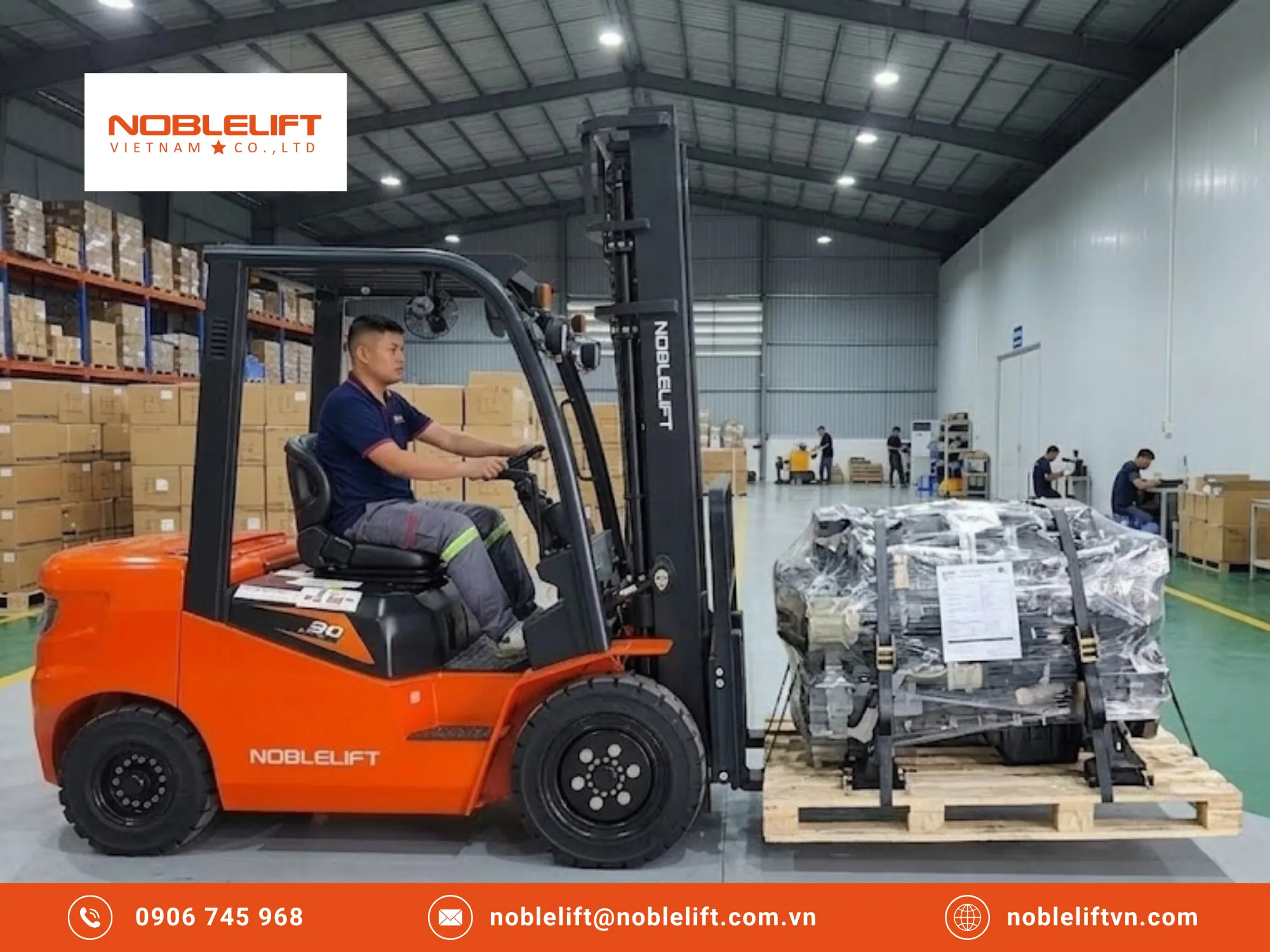 Quy trình kiểm tra hệ thống cảm biến an toàn trên xe nâng ngồi lái định kỳ