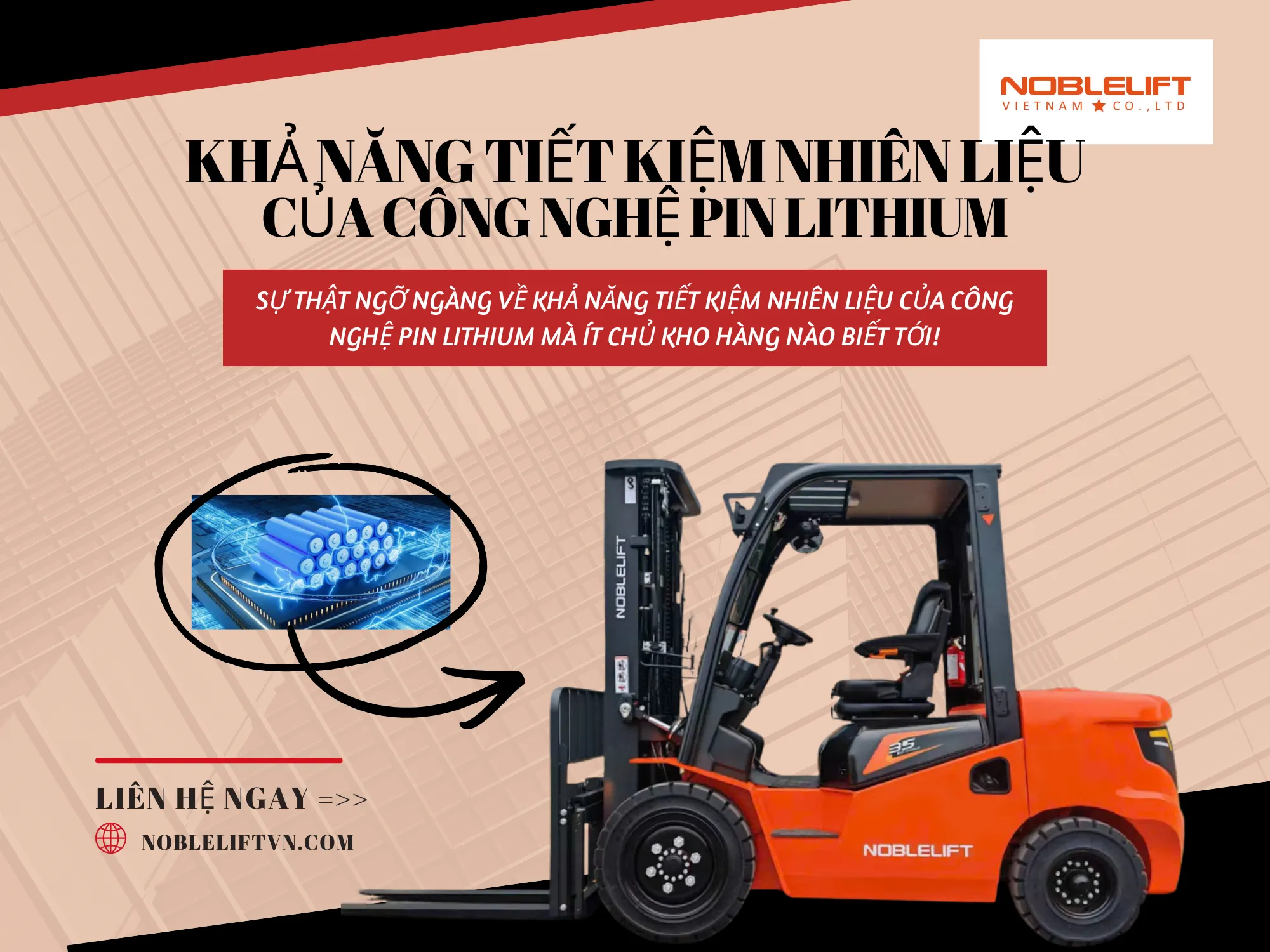 Sự thật ngỡ ngàng về khả năng tiết kiệm nhiên liệu của công nghệ pin Lithium mà ít chủ kho hàng nào biết tới