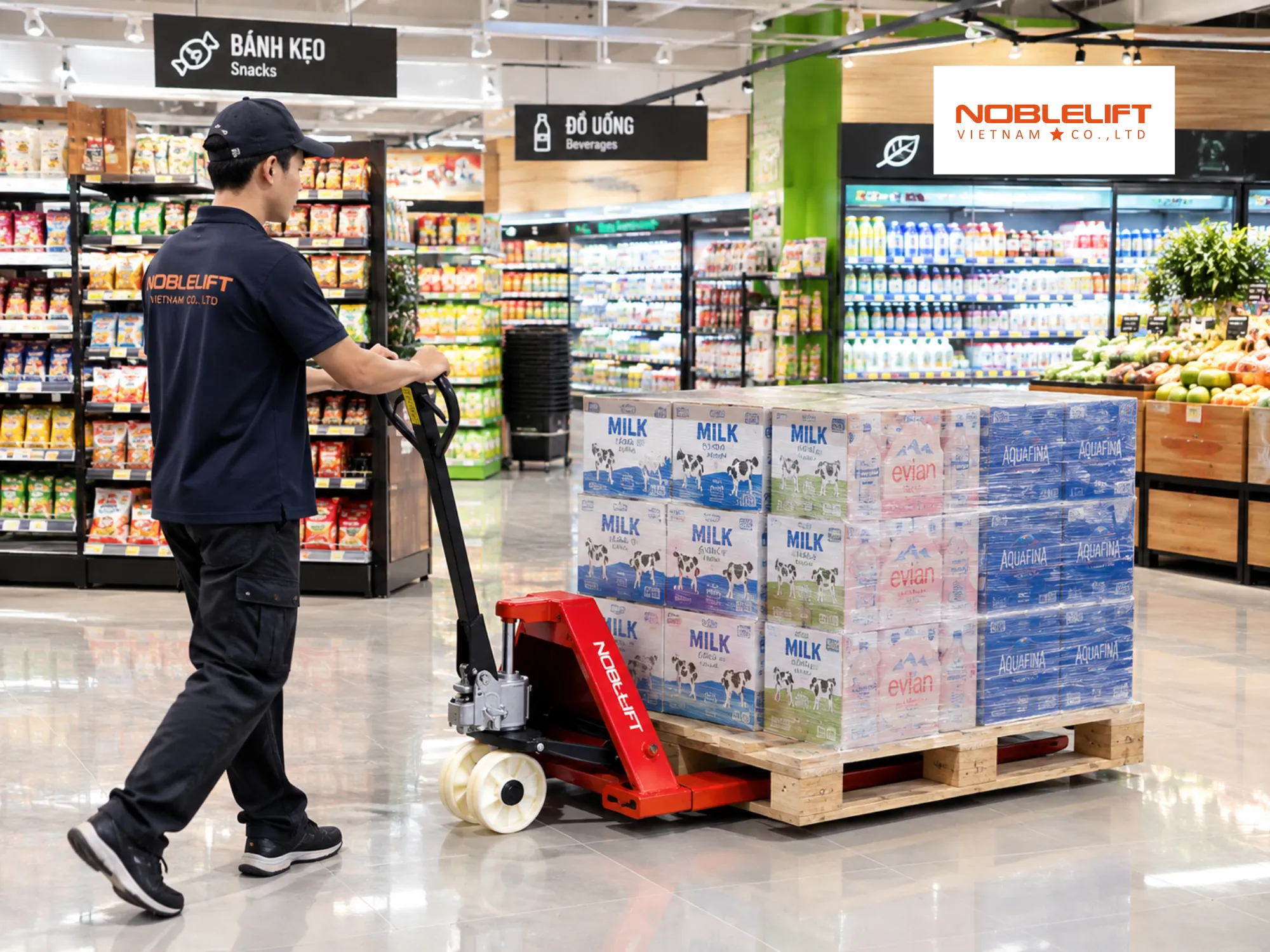 Tối ưu hóa năng suất nhờ lợi ích thiết thực của xe nâng trong thời đại 4.0
