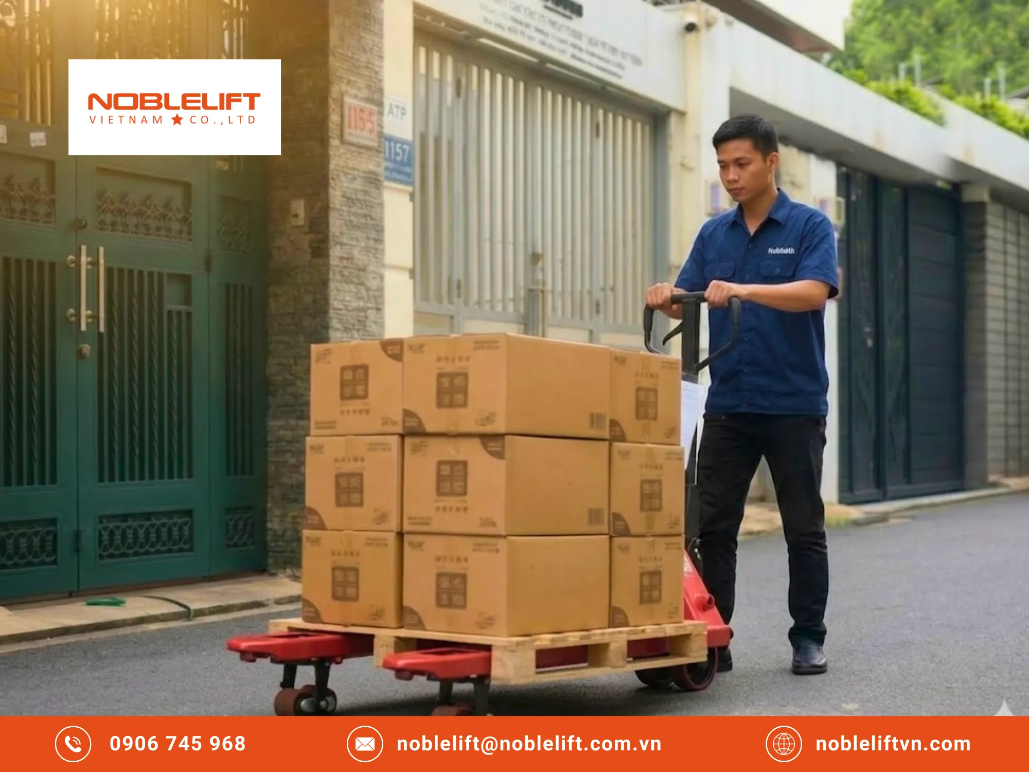 Bí kíp lựa chọn xe nâng tay bền bỉ giúp vận chuyển hàng hóa nhẹ nhàng