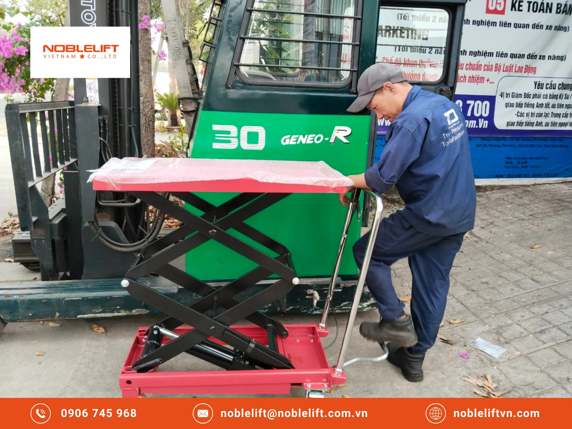 Tối Ưu Hiệu Suất Pin Qua 5 Mẹo Sử Dụng Xe Nâng Noblelift