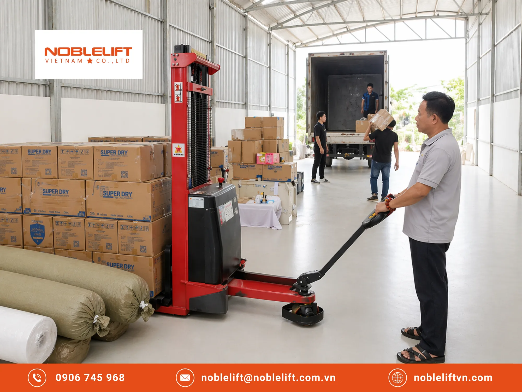 Xử lý sự cố phát hiện từ quy trình kiểm định xe nâng bán tự động