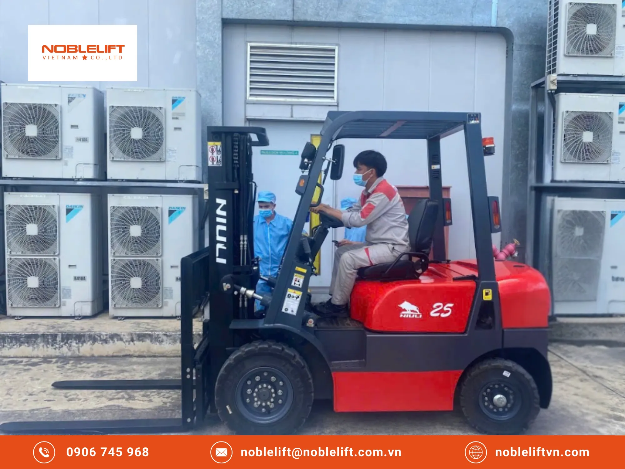 Review Xe Nâng Noblelift Từ Người Dùng Lâu Năm