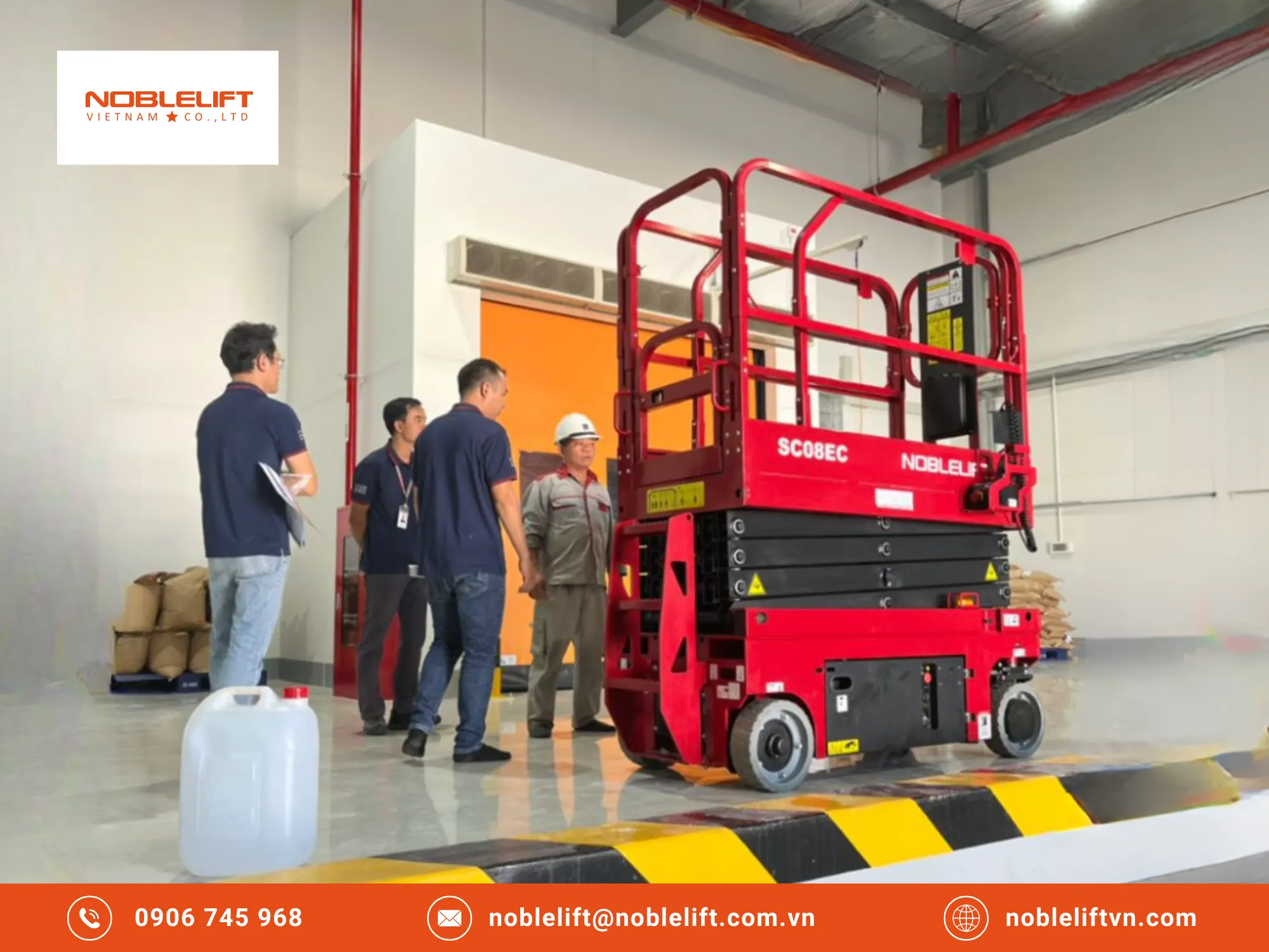 Trải nghiệm vận hành thực tế khi sử dụng xe nâng Noblelift