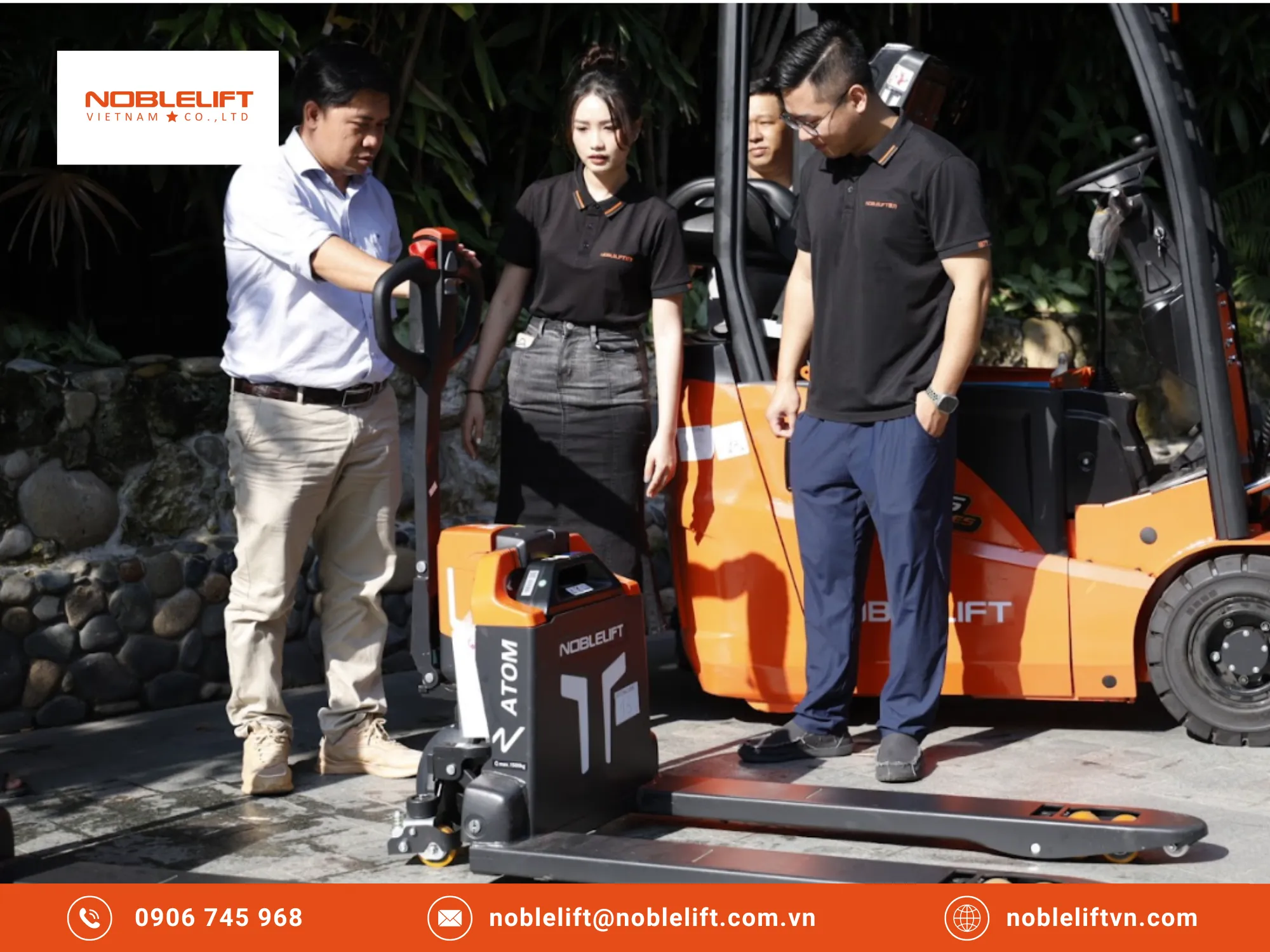 Độ bền và chất lượng của xe nâng Noblelift qua phản hồi người dùng