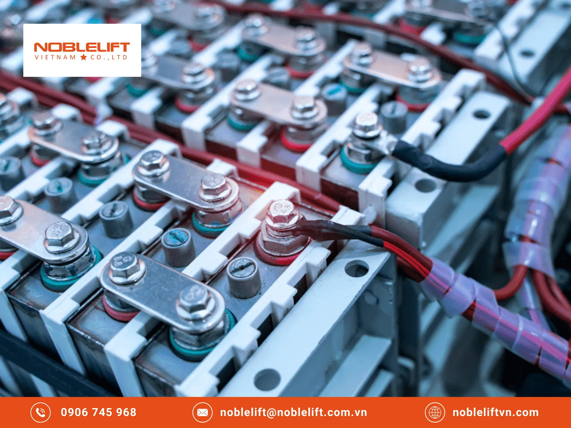 Sức mạnh khủng khiếp của dòng xe nâng điện thế hệ mới đến từ công nghệ Pin Lithium