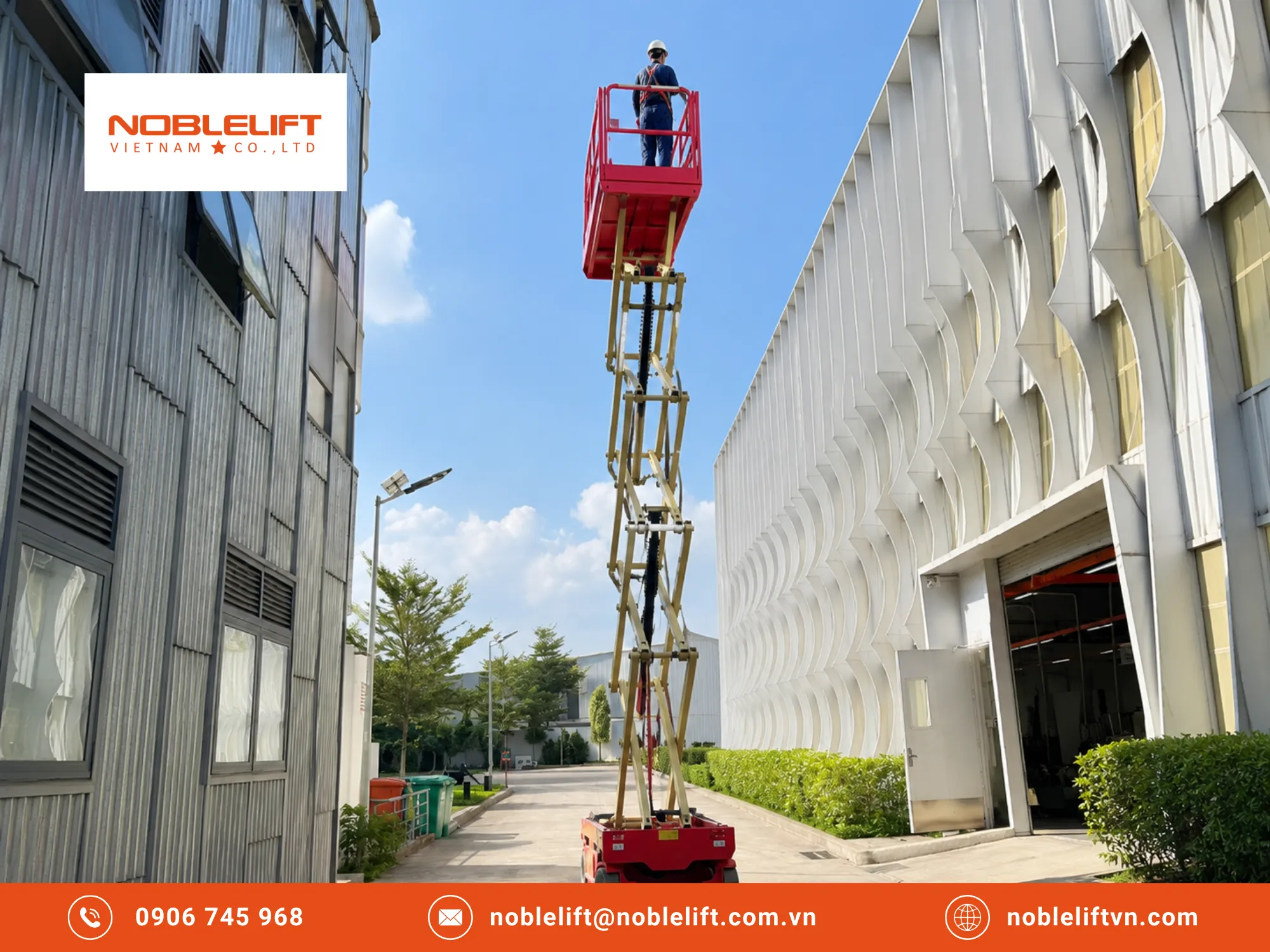 Các hành vi bị cấm khi sử dụng thang nâng người noblelift và lưu ý vận hành cho thợ kỹ thuật