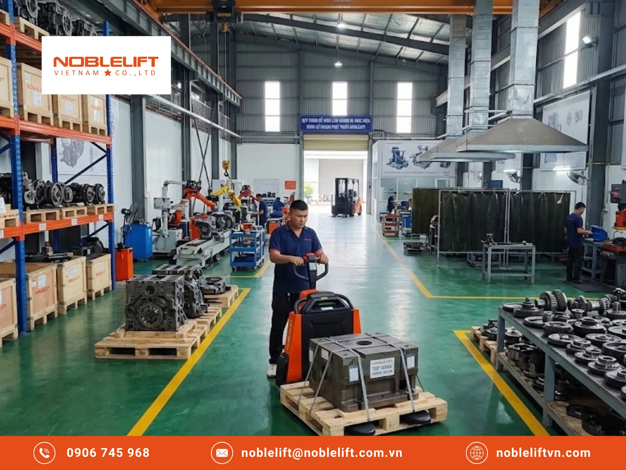 Xu hướng thay thế hoàn toàn xe nâng cơ bằng xe nâng điện thấp trong kho vận