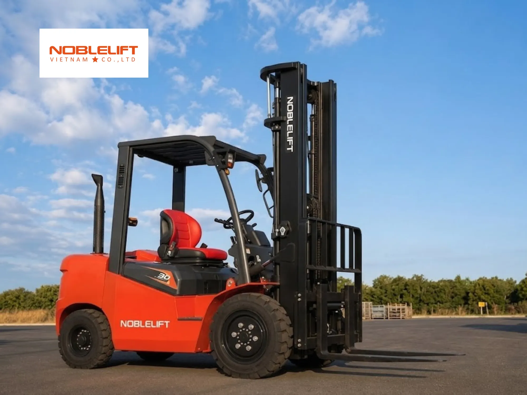 ưu điểm của xe nâng dầu ngồi lái