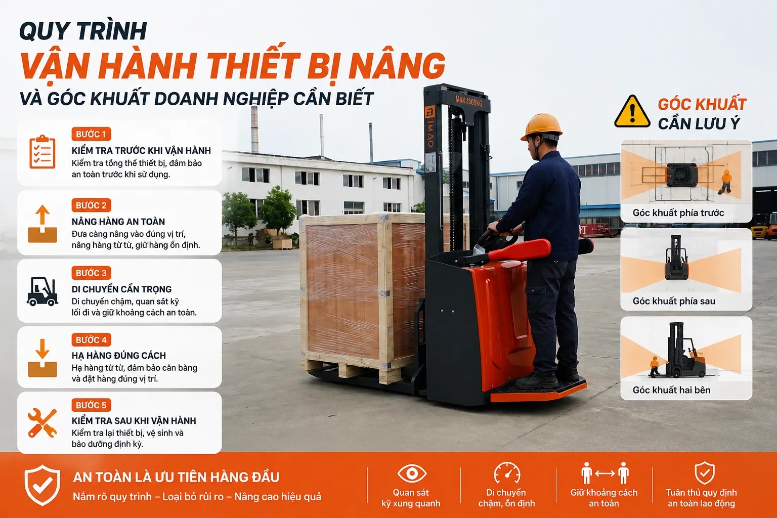 Rủi ro pháp lý từ vận hành thiết bị nâng và góc khuất doanh nghiệp cần biết